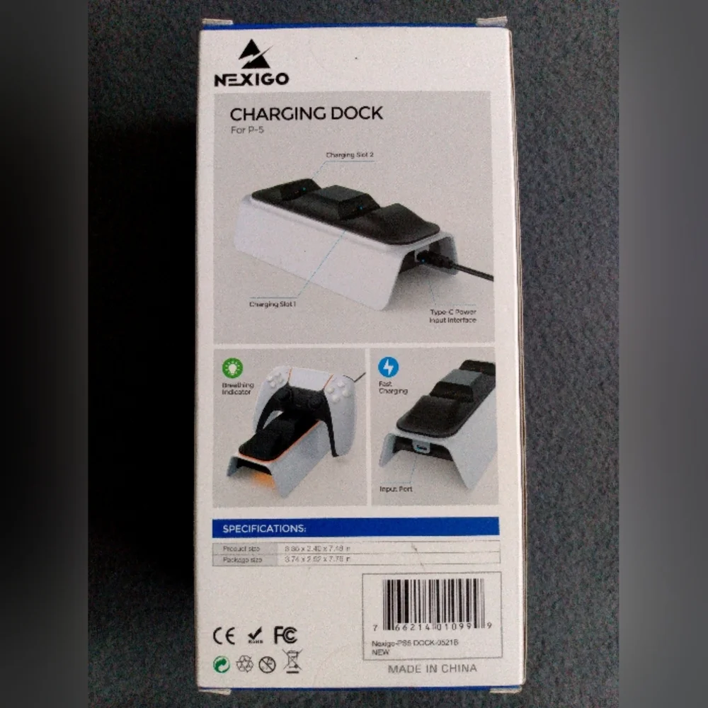 Nexigo charging dock for PS5